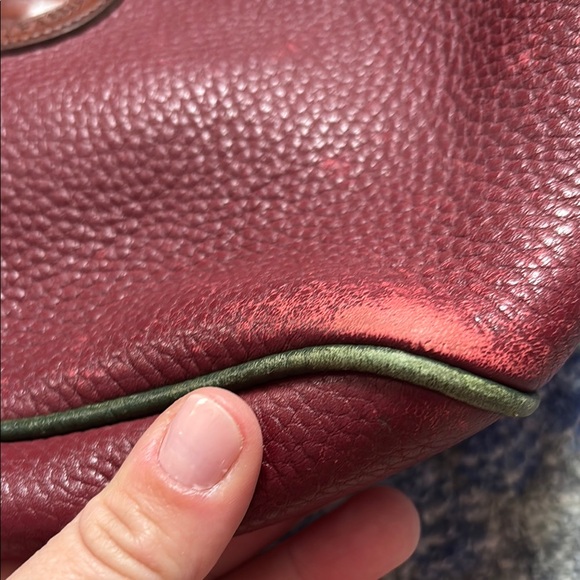 Vintage All Weather Leather Multicolor Dooney & Bourke Bag - Picture 4 of 8